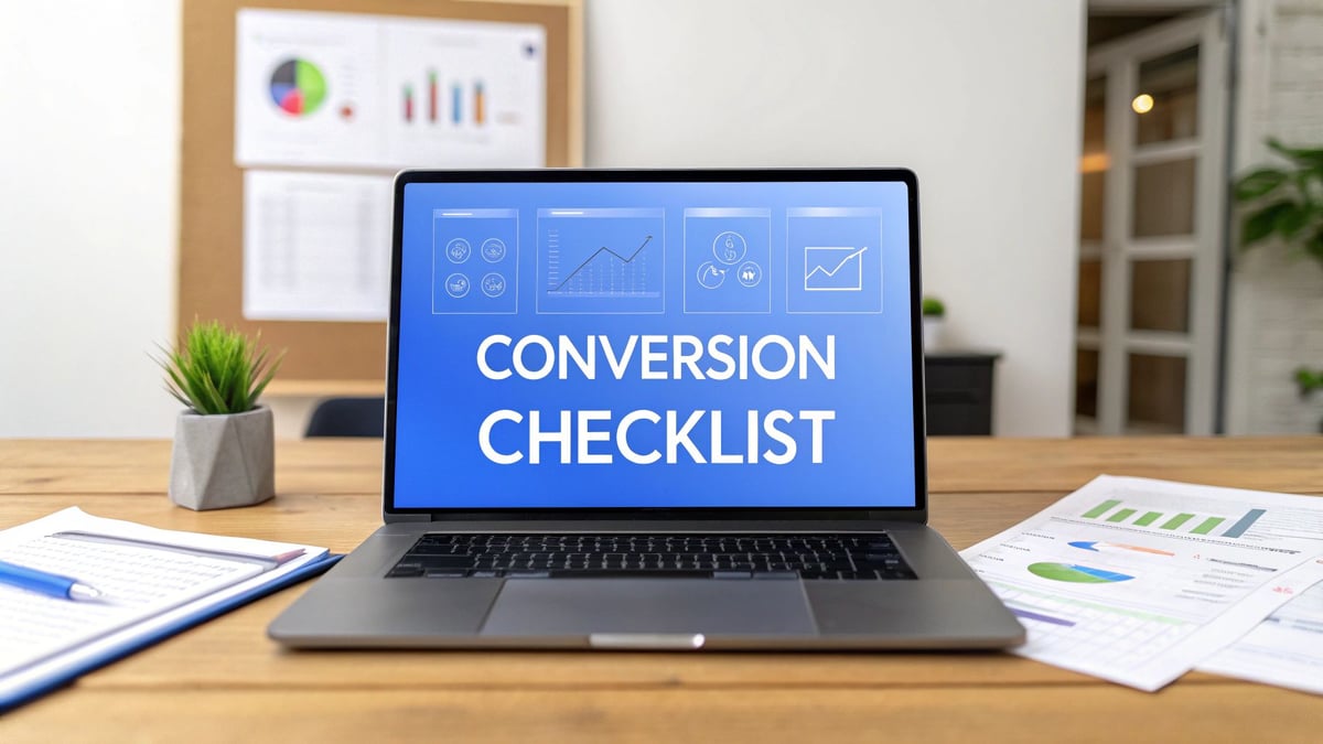 Conversion Optimization Checklist: 8 Key Steps for 2025