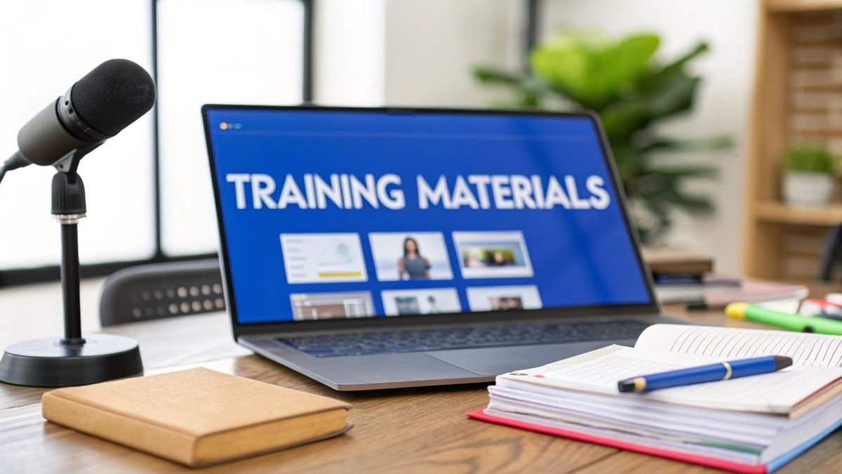 Create Training Materials: Tips for Engaging Learning Content