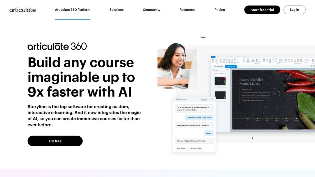 Articulate Storyline 360